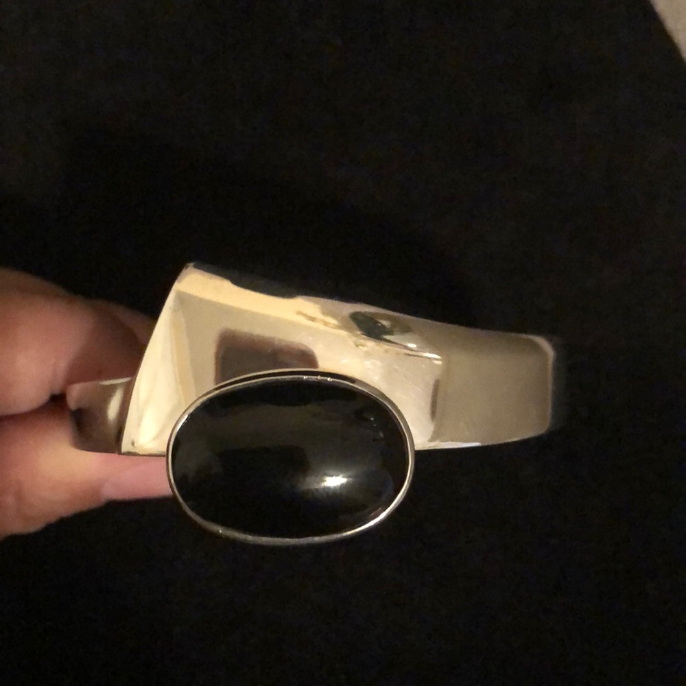 Sterling silver cuff